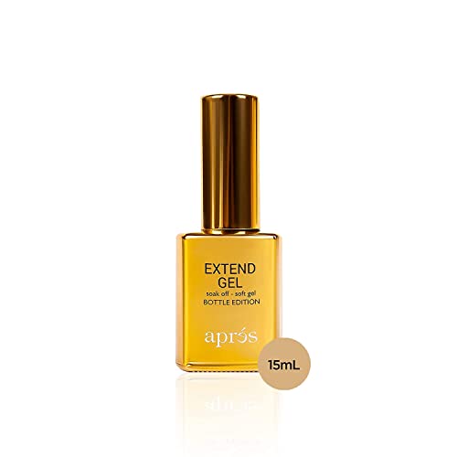 Aprés Extend Gel Gold Bottle Edition - Gel-X Tips Adhesive (15 ml)