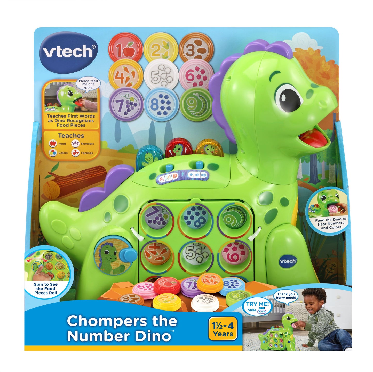 VTech Chompers The Number Dino