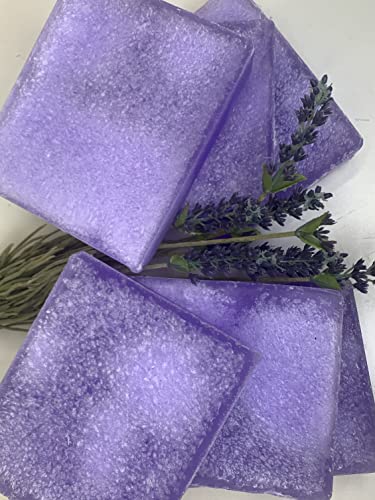 Amber Skincare Lavender Scented Paraffin Wax Refill For Manicure & Pedicure - Hydrates, Moisturizes, Protects, and Relieves Pain - (6) 1 Lb Blocks Per Pack