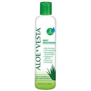 Aloe Vesta 324809 Moisturizer 8 oz. Bottle Unscented Lotion 1 Each