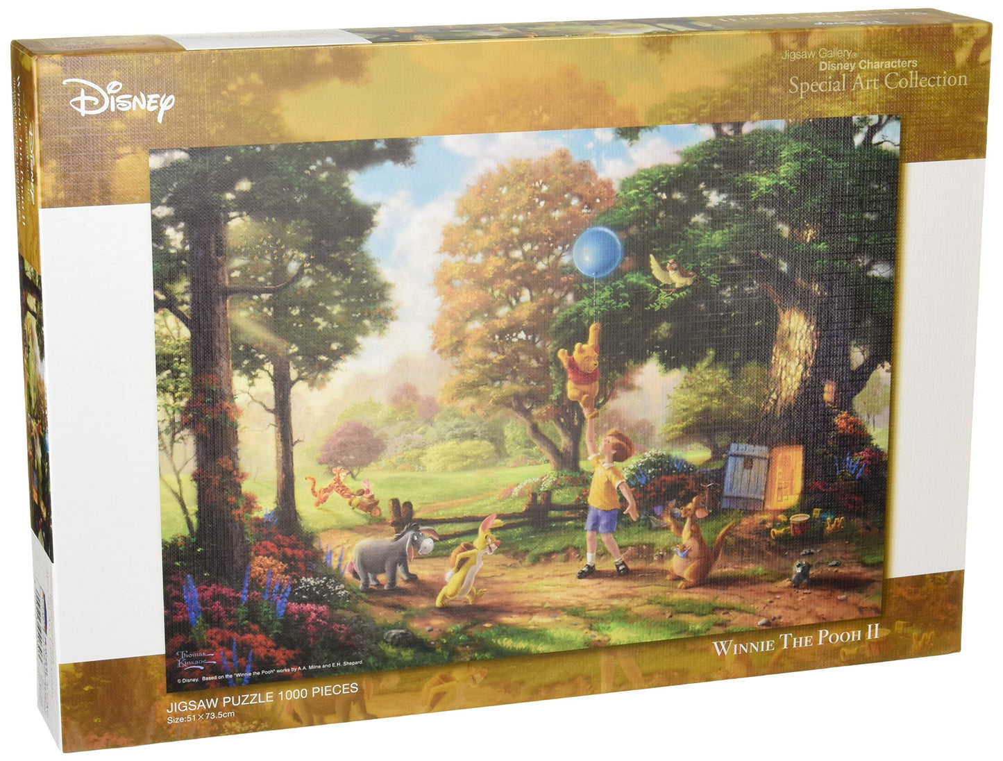 1000 Piece Tenyo Puzzle: Winnie The Pooh II Special Art Collection