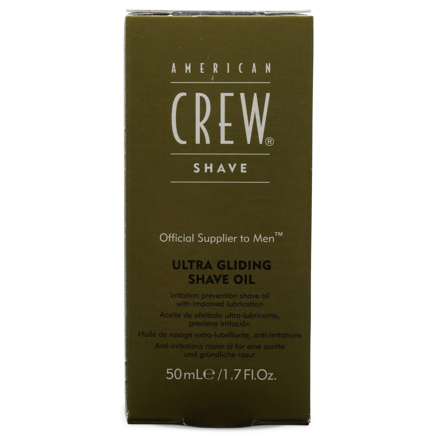 AMERICAN CREW Ultra Gliding Shave Oil, 1.7 Ounce