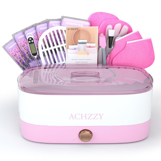 Achzzy Paraffin Wax Machine for Hands and Feet, 4000ml Paraffin Bath, Paraffin Wax Warmer with Refills, Fast Wax Meltdown, Precision Temperature Control